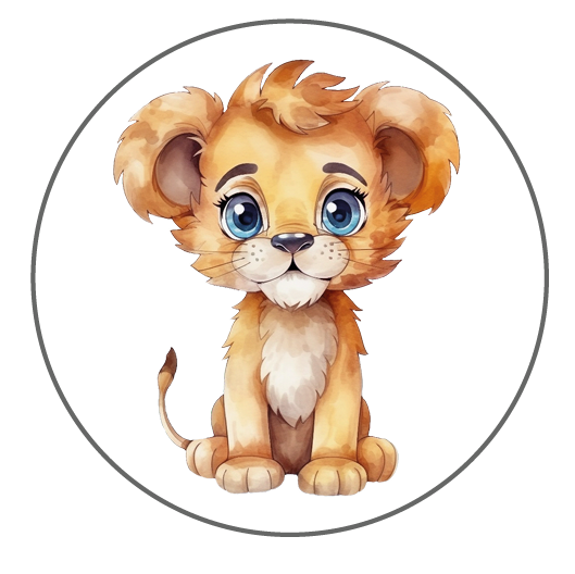 Muffinaufleger Löwe