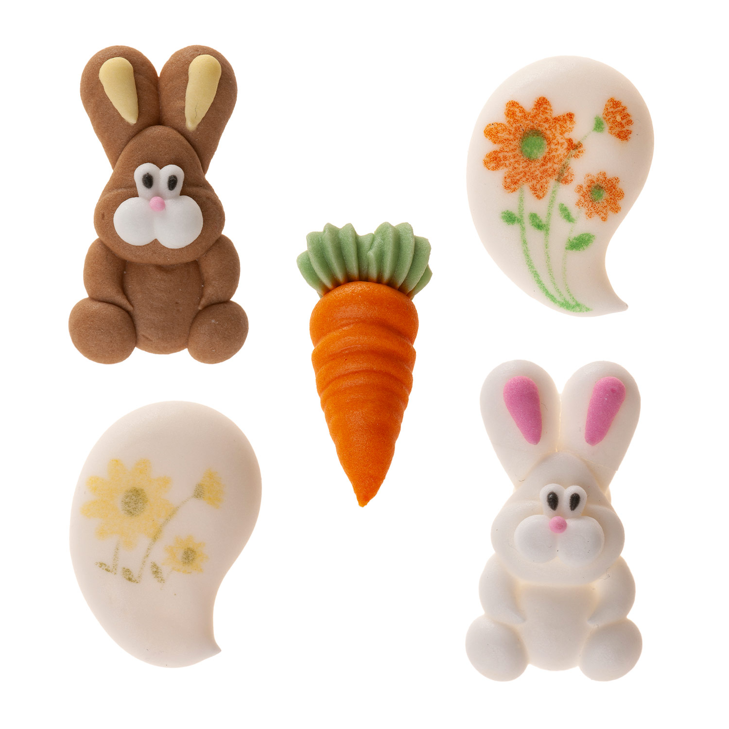 Zuckerdekoration – Ostern (5-teilig)