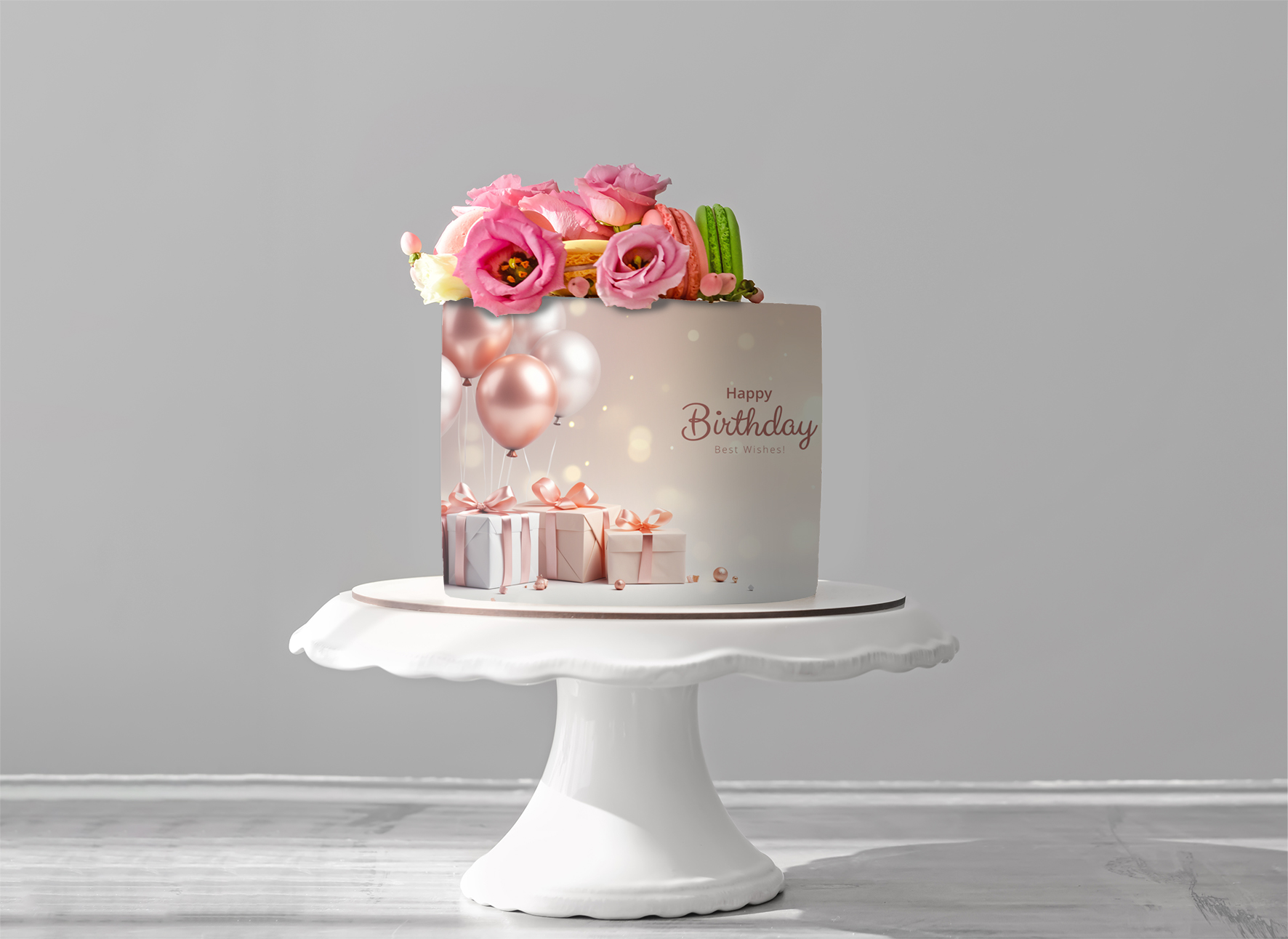 Deko Fondant  Geburtstag