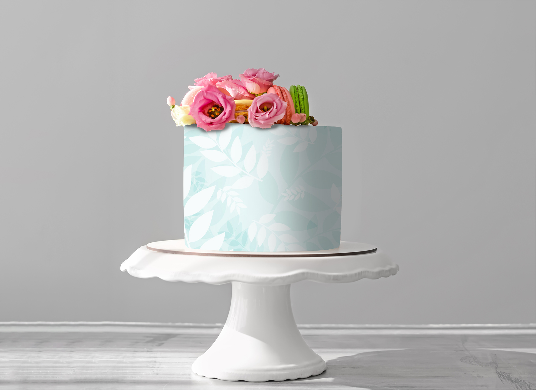 Deko Fondant türkis