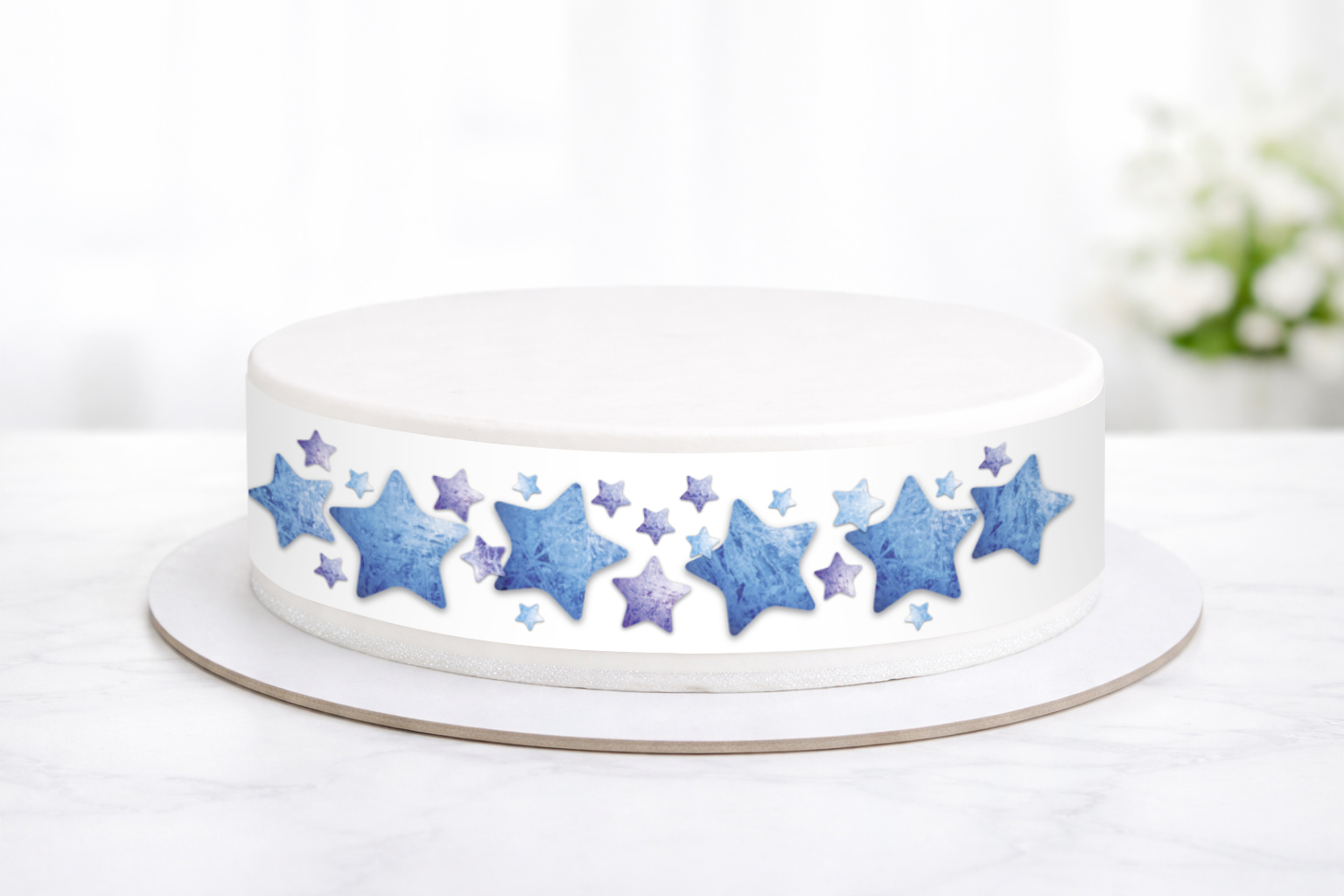 Tortenband Sterne