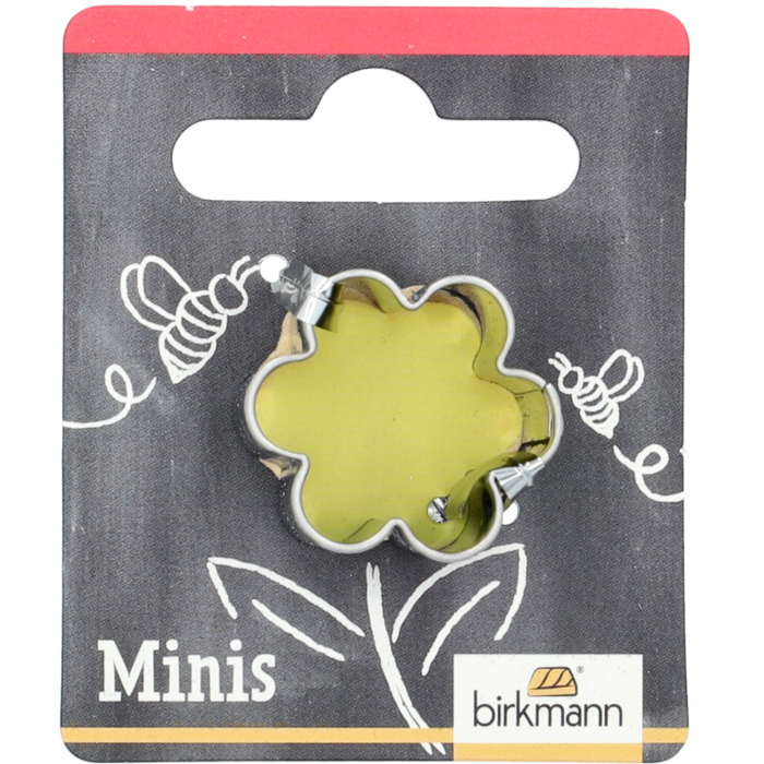 Mini-Ausstechform Rosette – Edelstahl – 2,3 cm A59