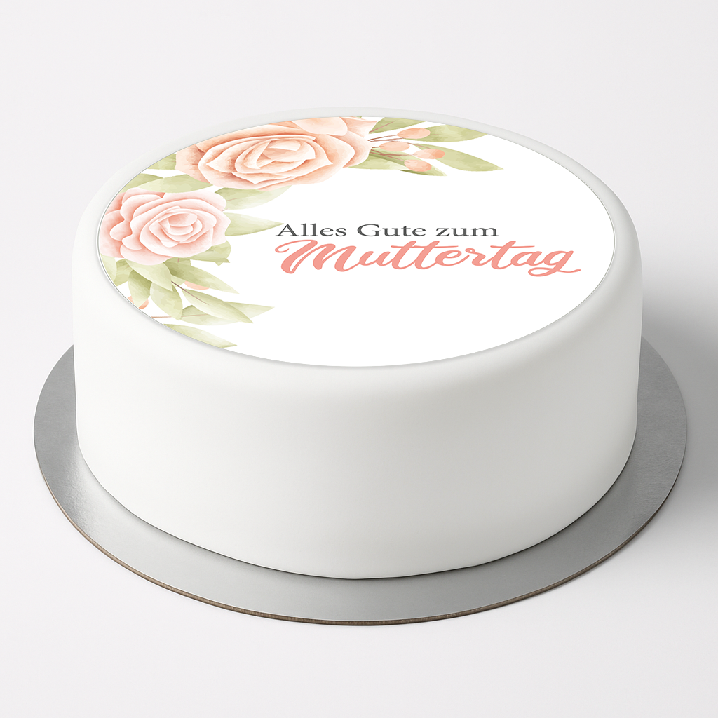 Tortenaufleger Muttertag
