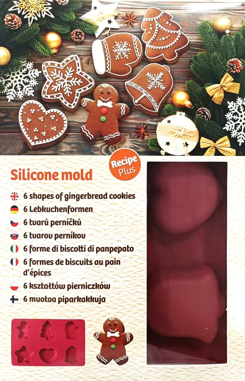 Lebkuchen Silikonform