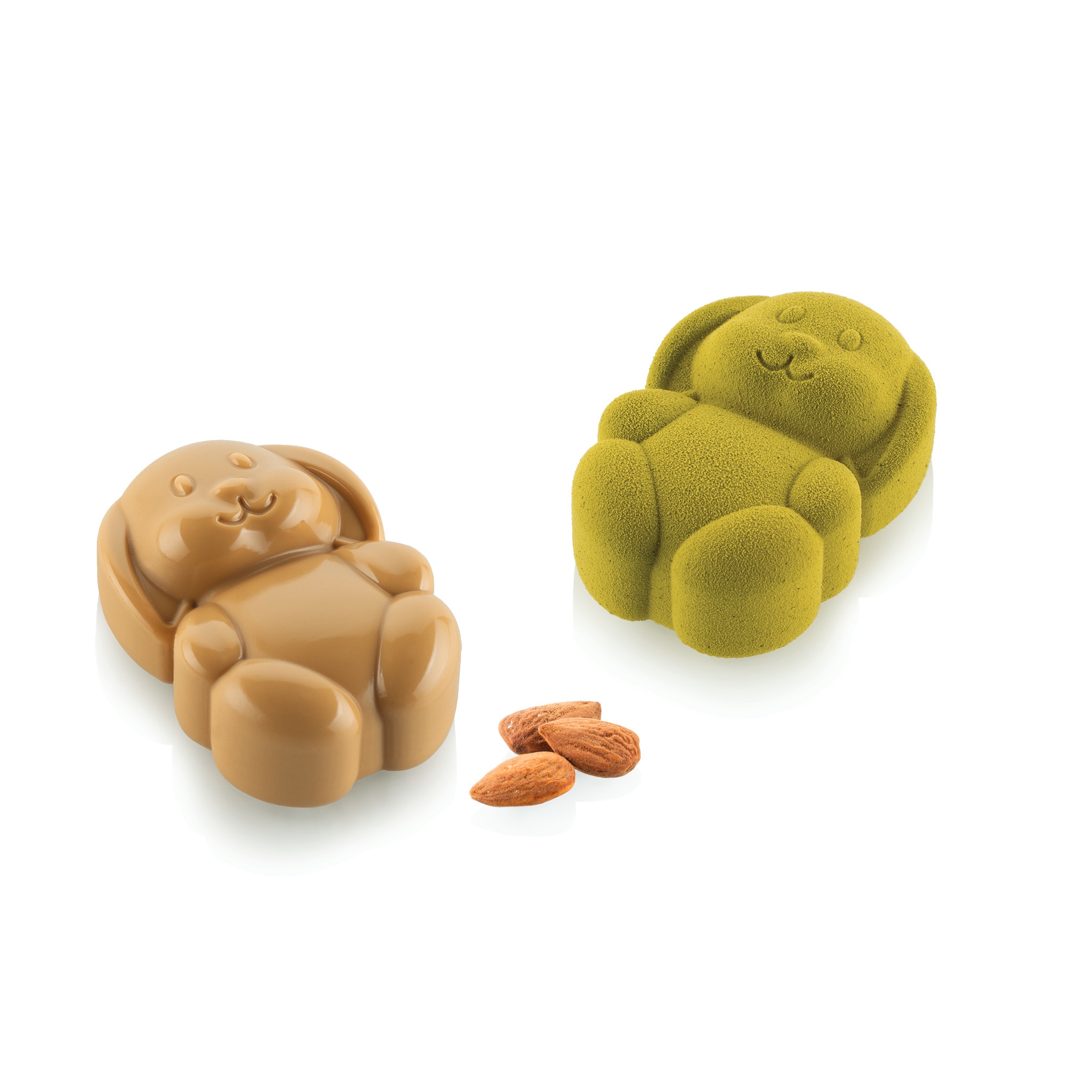 RABBIT 70 – Silikonform mit Ausstecher (8er Form) | 76 × 50 × 29 mm