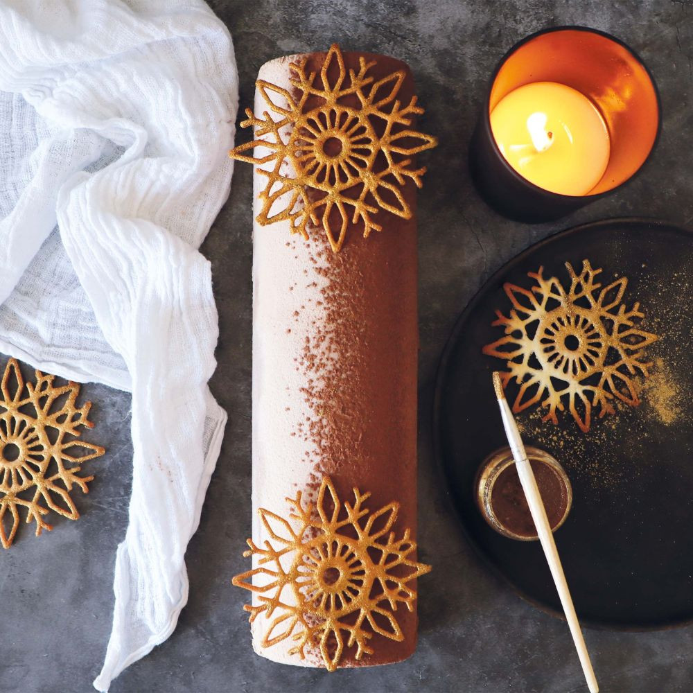 Kakao-Velvetpulver mit Glitzer 80 g | ScrapCooking