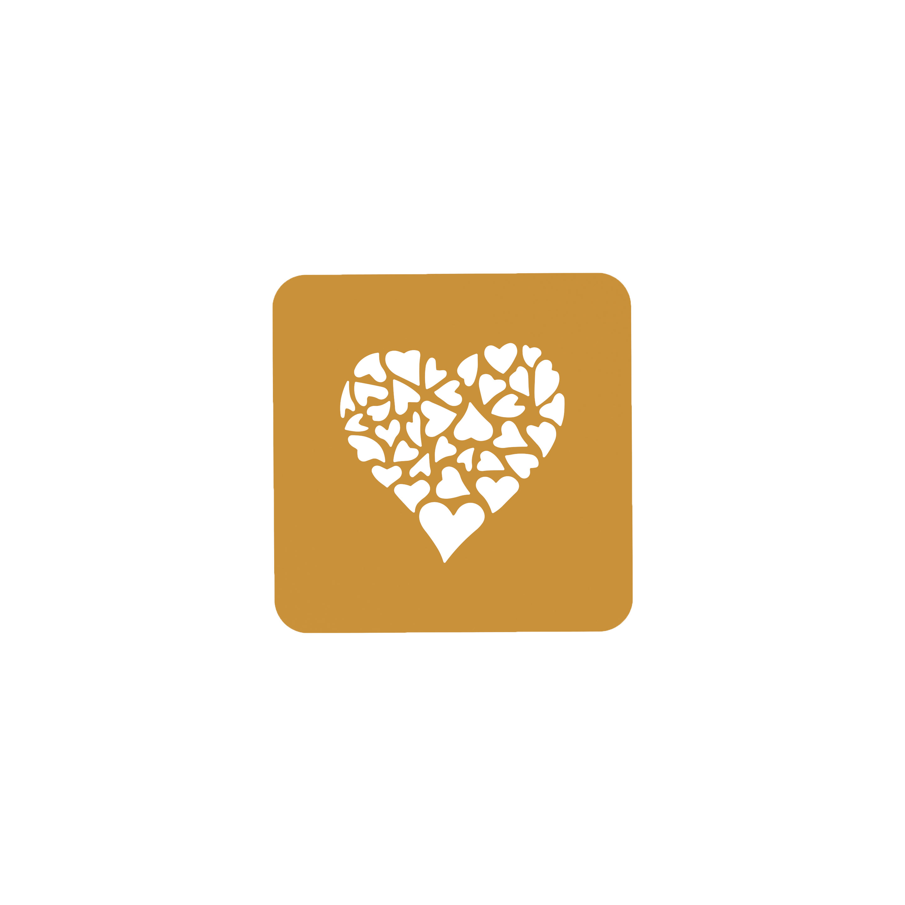 STENCIL AMORE – Silikon-Schablonen Set (2 Stück)