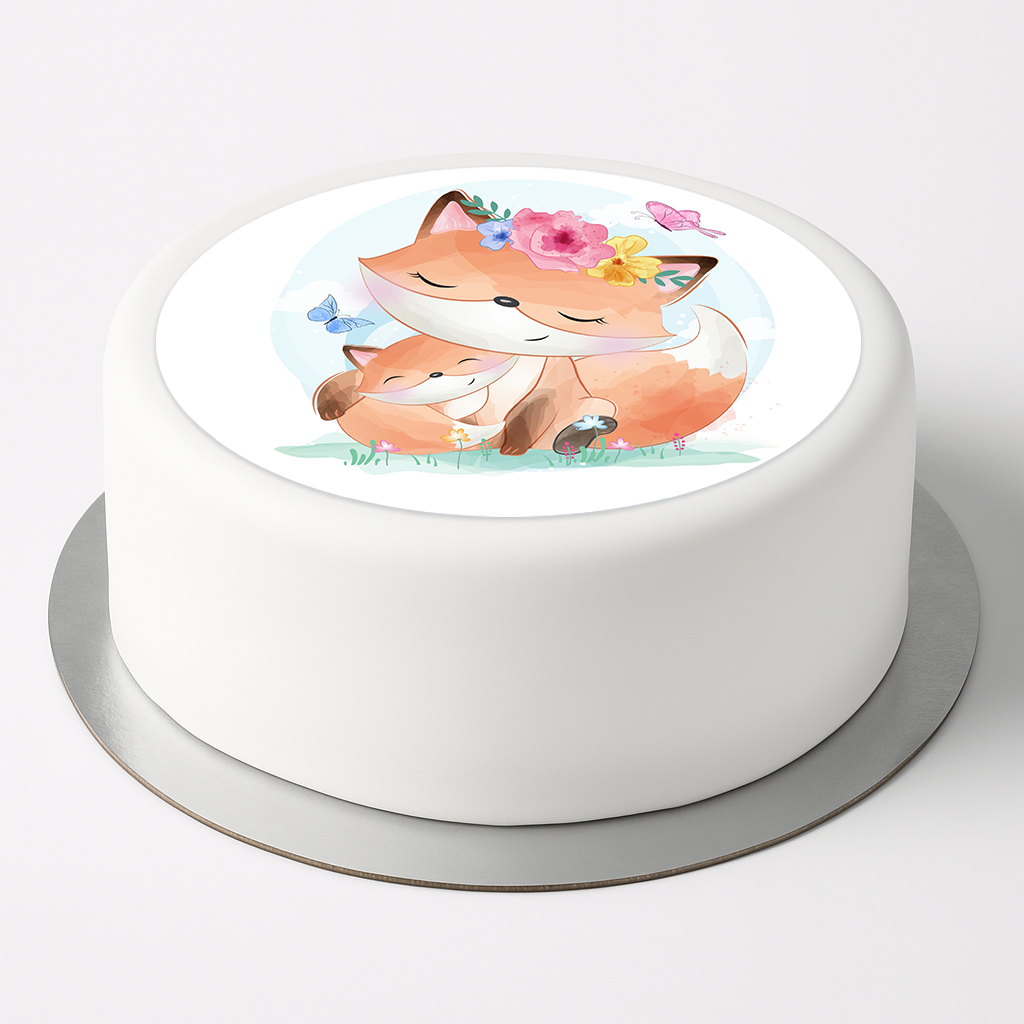 Tortenaufleger Fuchs