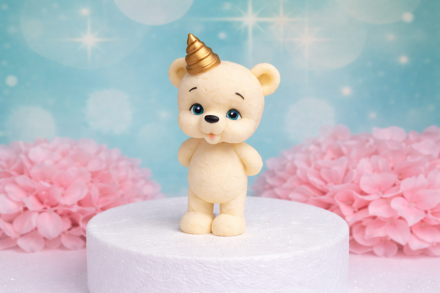 Schokoladenfigur „Bär“ – Weiße Schokolade