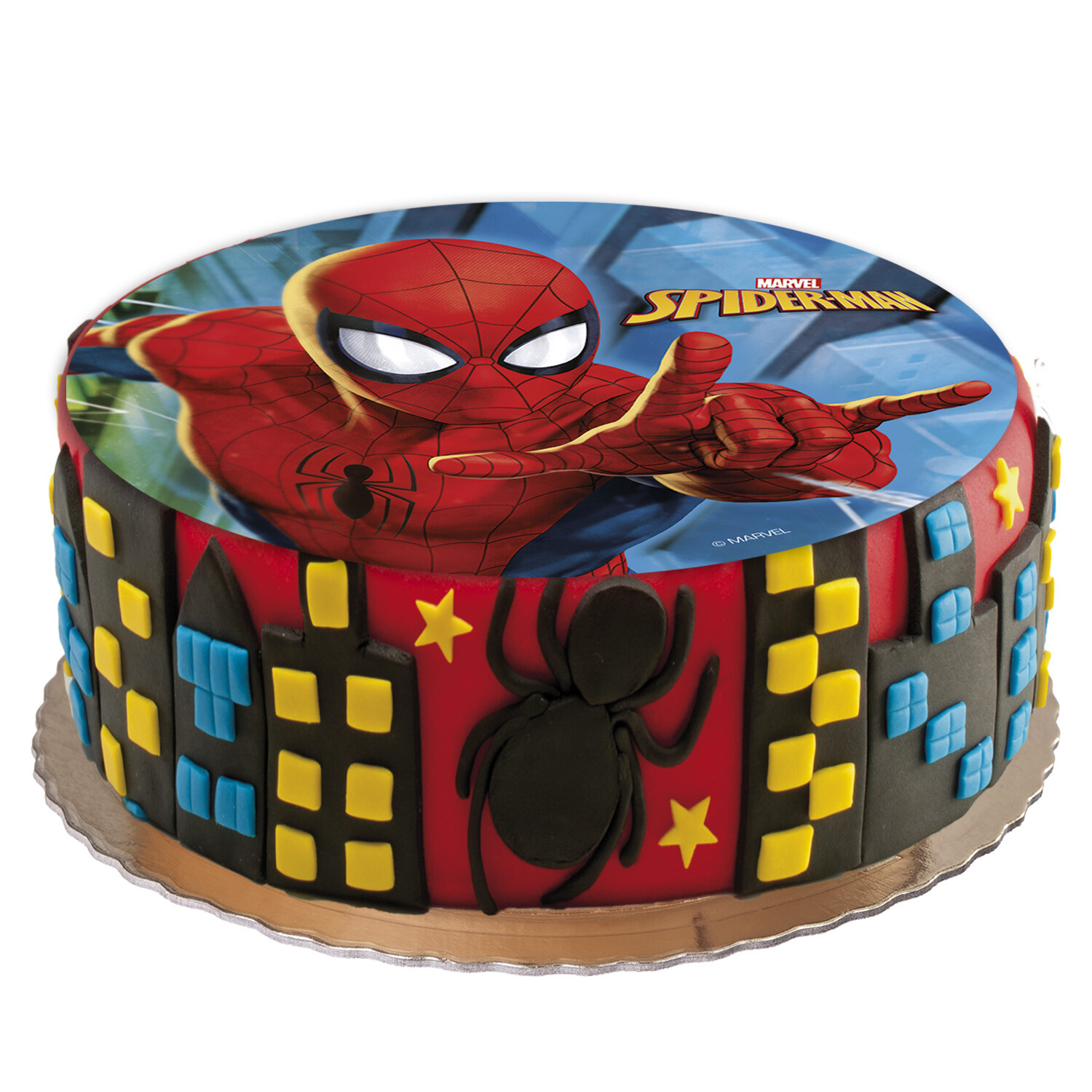 Tortenaufleger Spiderman 20cm