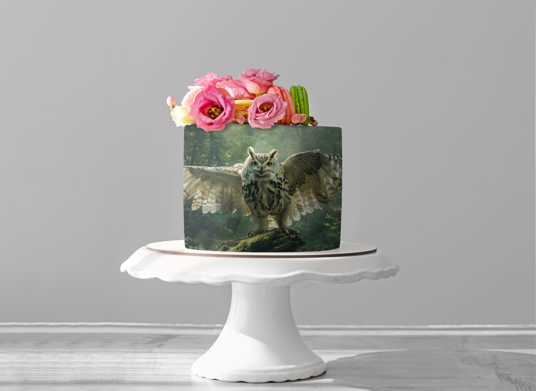 Deko Fondant Eule