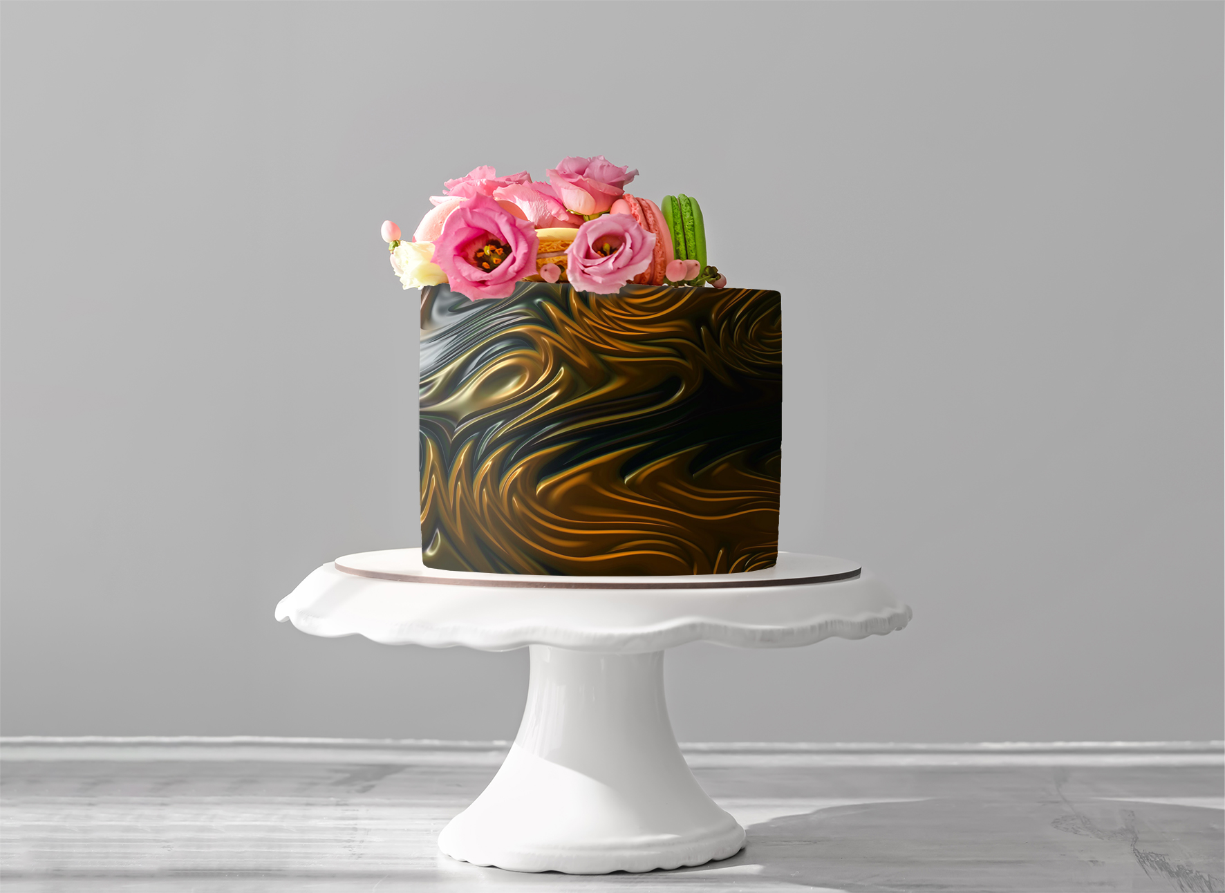 Deko Fondant bronze